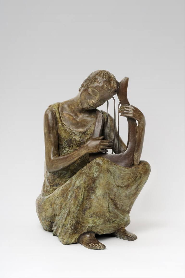 Original Realism Music Sculpture by Ruth Weintraub
