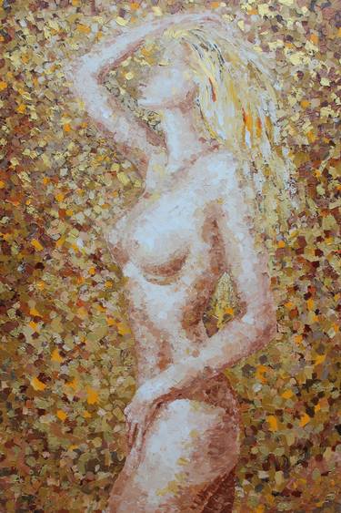 Print of Abstract Nude Paintings by Olga Schibli