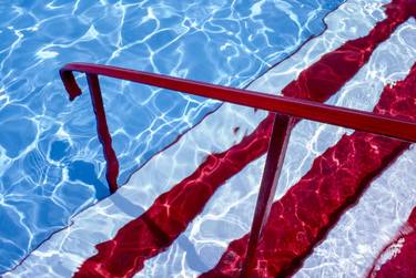 Swimming Pool in Red, White and Blue thumb