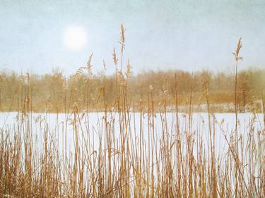 River is frozen -   Limited Edition Giclee Print thumb