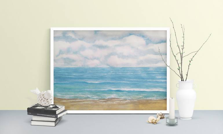 Original Fine Art Seascape Painting by Julia Gogol