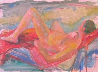 Original Figurative Nude Paintings by Isabelle Kaufmann