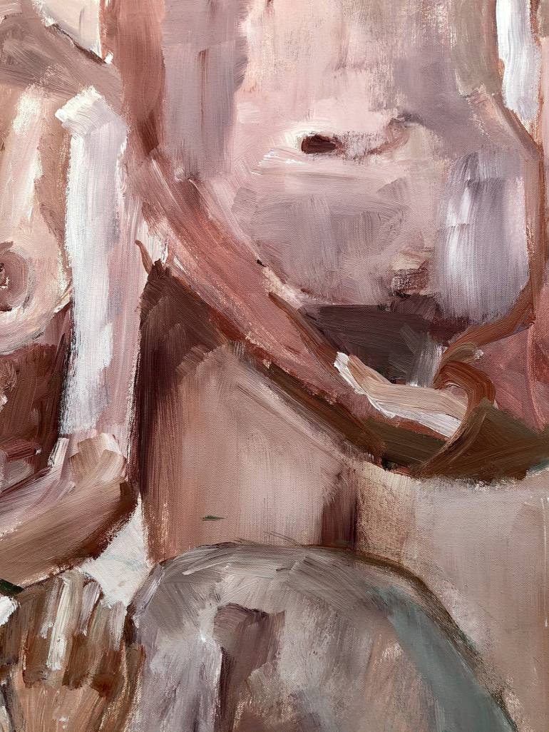 Original Nude Painting by Isabelle Kaufmann