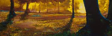 Original Impressionism Landscape Paintings by Anna Felföldi