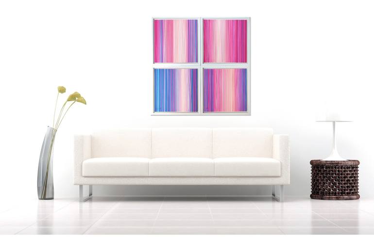 Original Conceptual Abstract Painting by Virginia Garcia Costa
