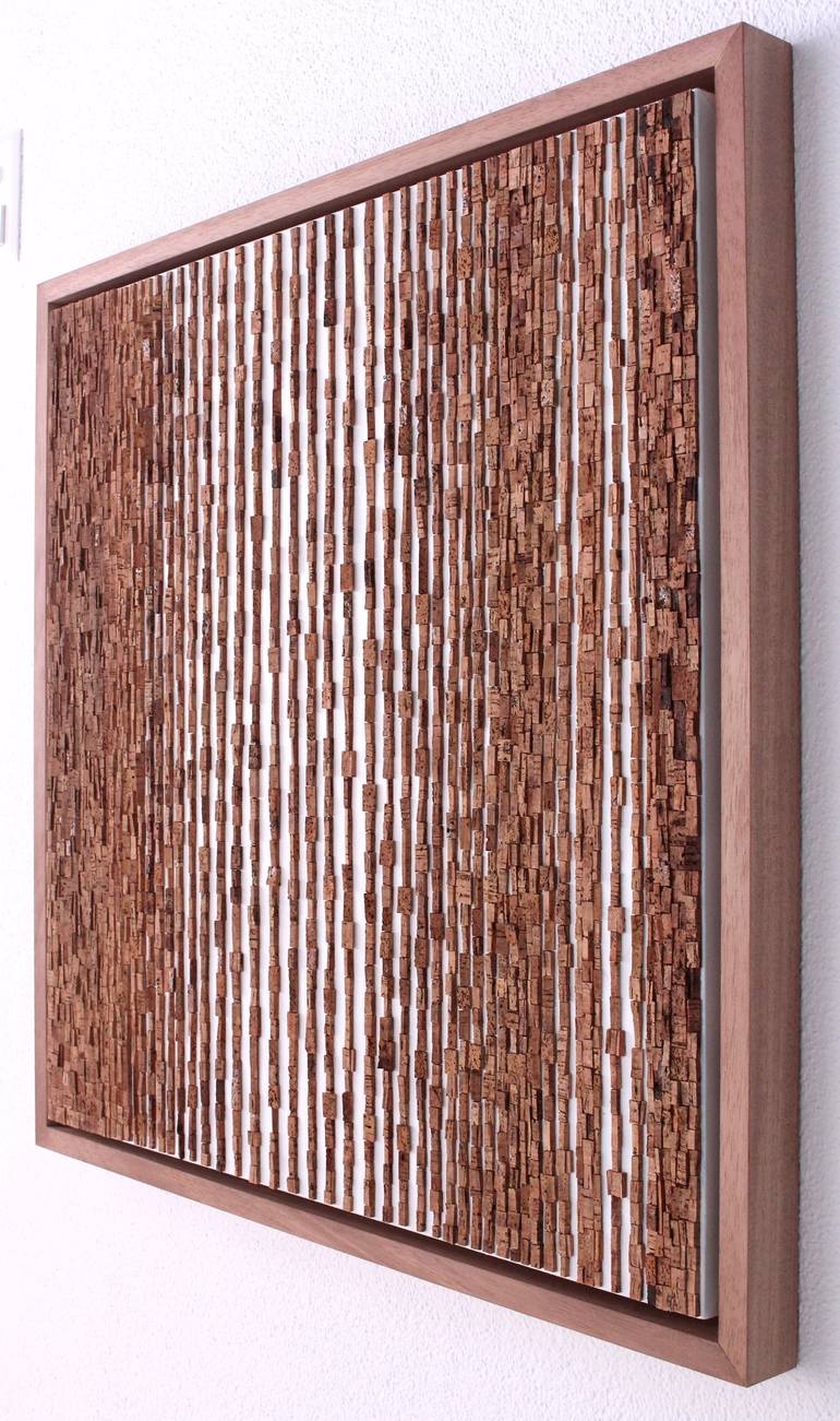 Original Abstract Wall Sculpture by Virginia Garcia Costa