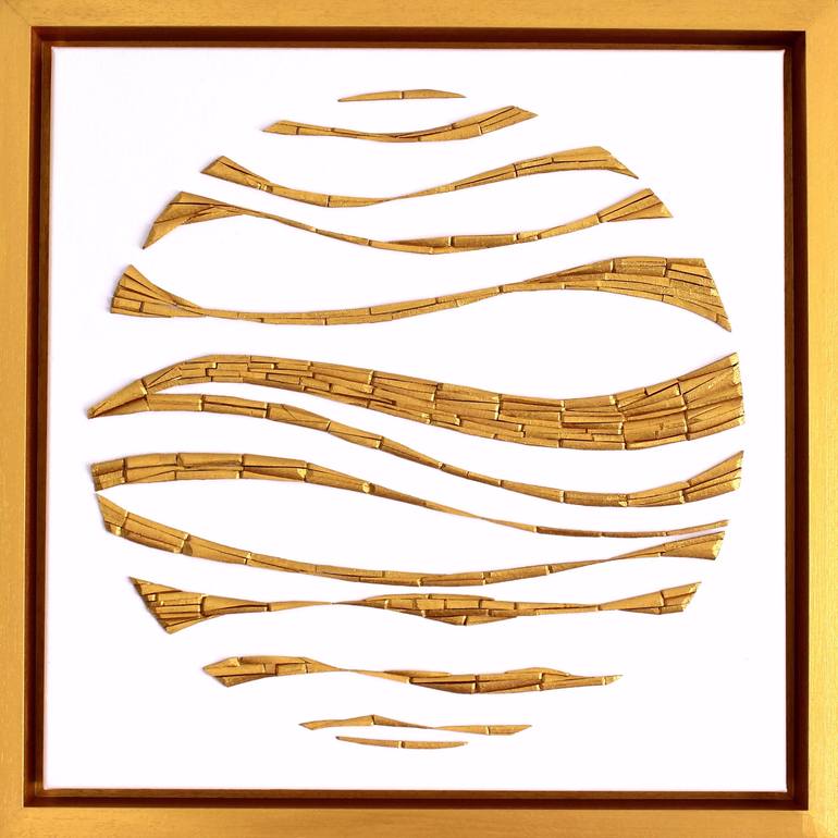 Original Abstract Wall Sculpture by Virginia Garcia Costa