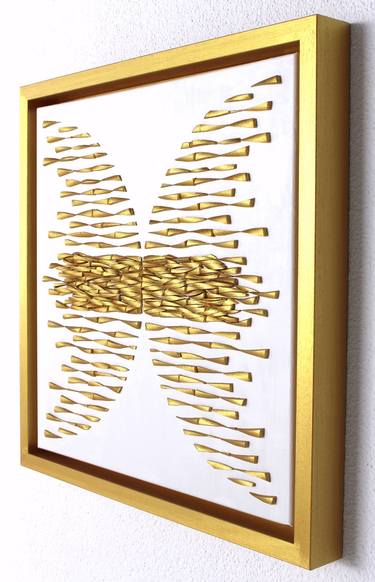 Original Abstract Wall Sculpture by Virginia Garcia Costa