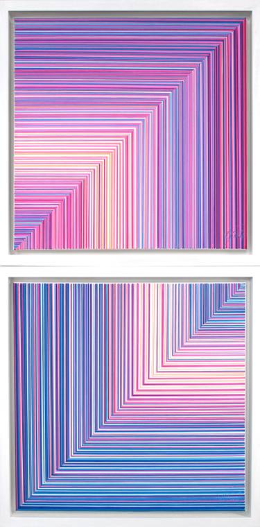 Original Pop Art Abstract Paintings by Virginia Garcia Costa