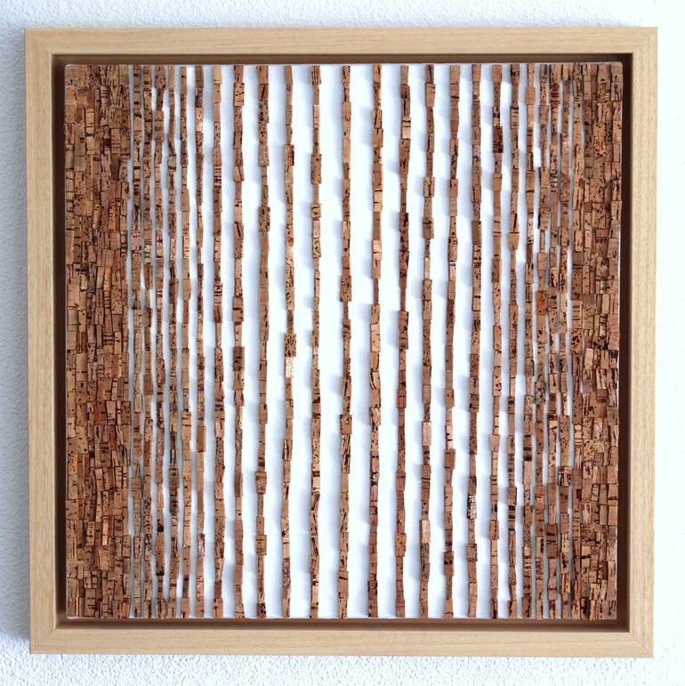 Original Abstract Wall Sculpture by Virginia Garcia Costa