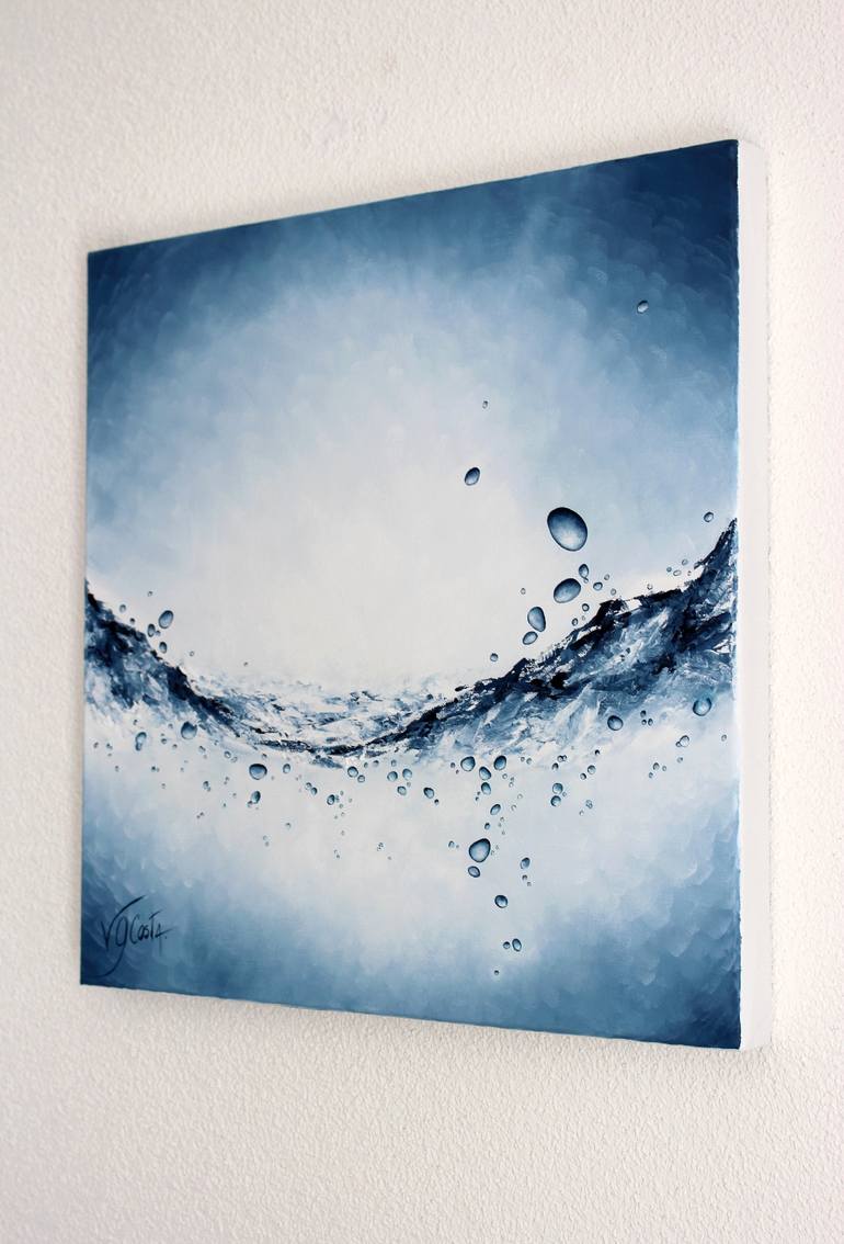 Original Modern Water Painting by Virginia Garcia Costa