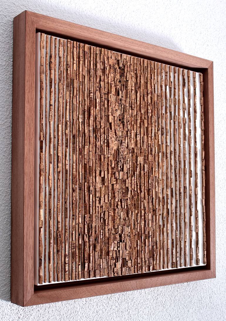 Original Abstract Wall Sculpture by Virginia Garcia Costa