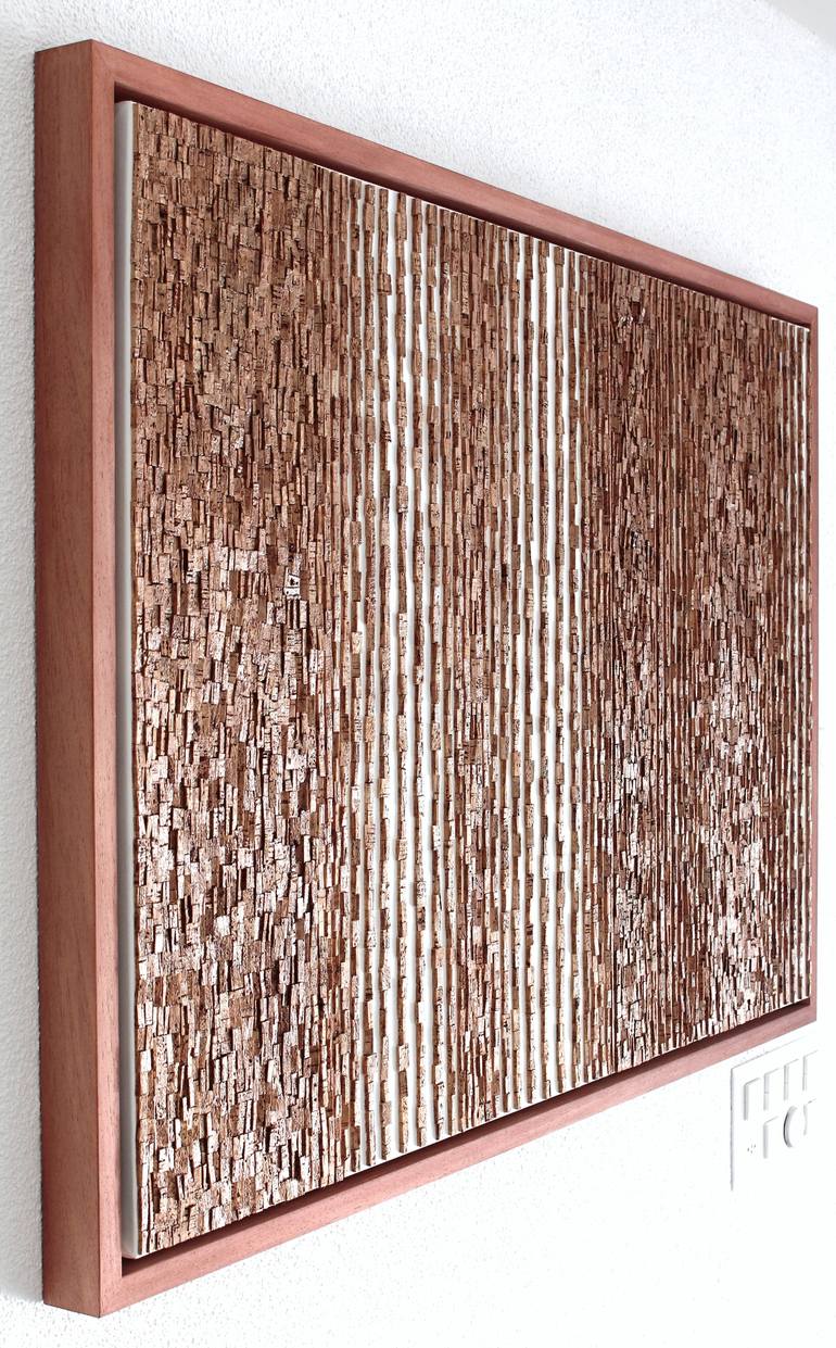 Original Abstract Wall Sculpture by Virginia Garcia Costa