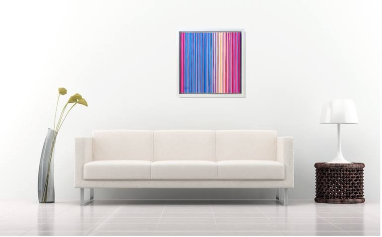 Original Modernism Abstract Painting by Virginia Garcia Costa