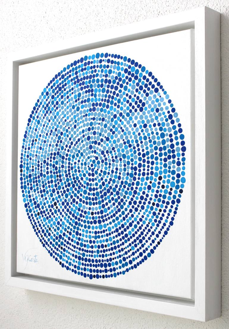 Original Modernism Abstract Painting by Virginia Garcia Costa