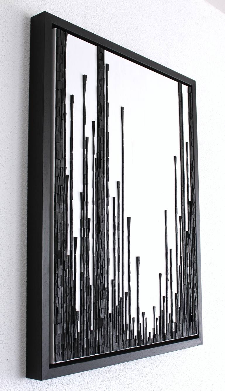 Original Abstract Wall Sculpture by Virginia Garcia Costa