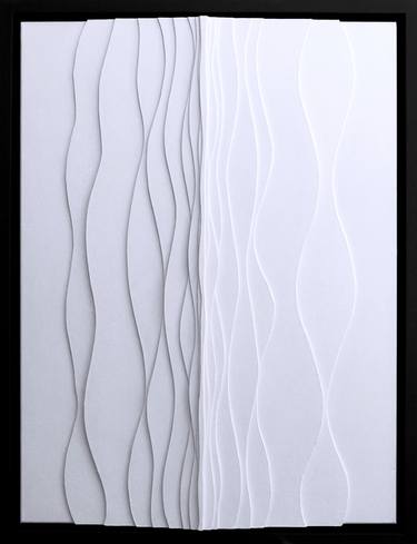 Original Abstract Wall Sculpture by Virginia Garcia Costa