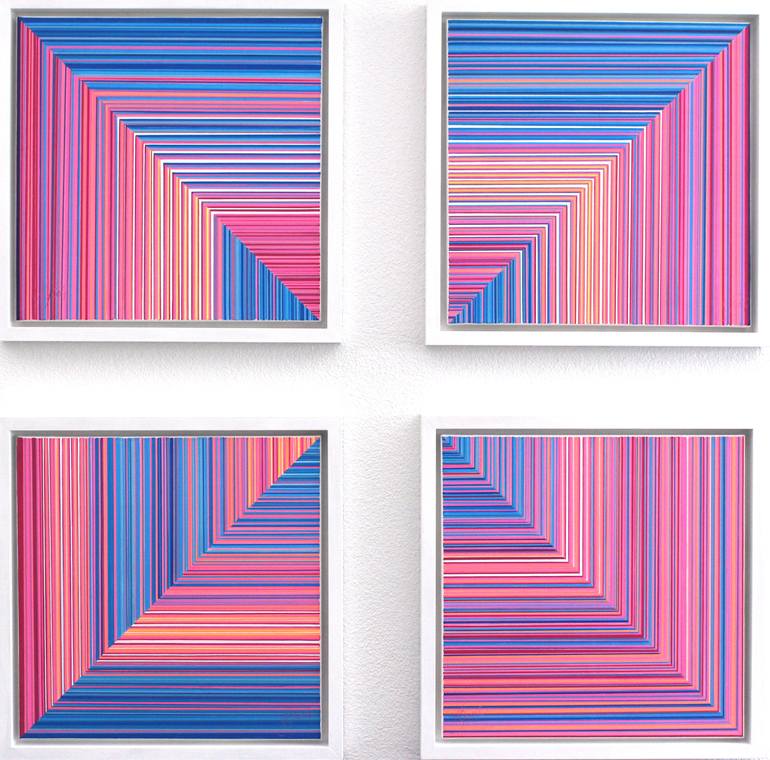 Original Modernism Abstract Painting by Virginia Garcia Costa