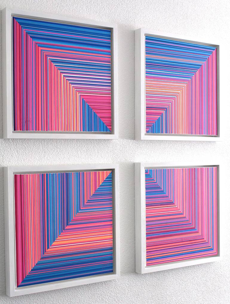 Original Modernism Abstract Painting by Virginia Garcia Costa