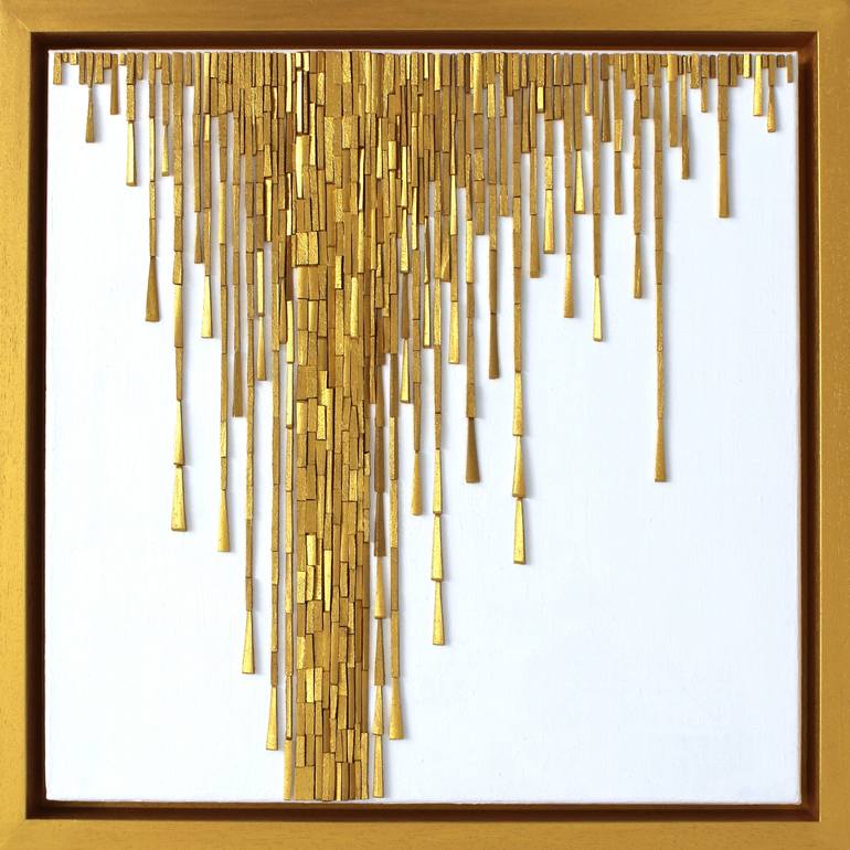 Original Abstract Wall Sculpture by Virginia Garcia Costa