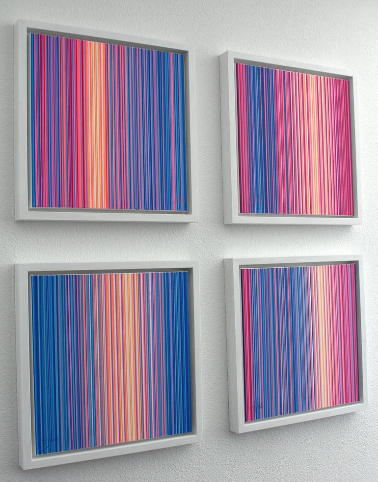 Original Modernism Abstract Painting by Virginia Garcia Costa