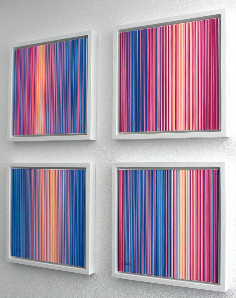 Original Modernism Abstract Painting by Virginia Garcia Costa