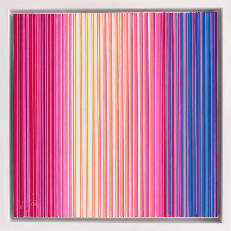 Original Conceptual Abstract Painting by Virginia Garcia Costa