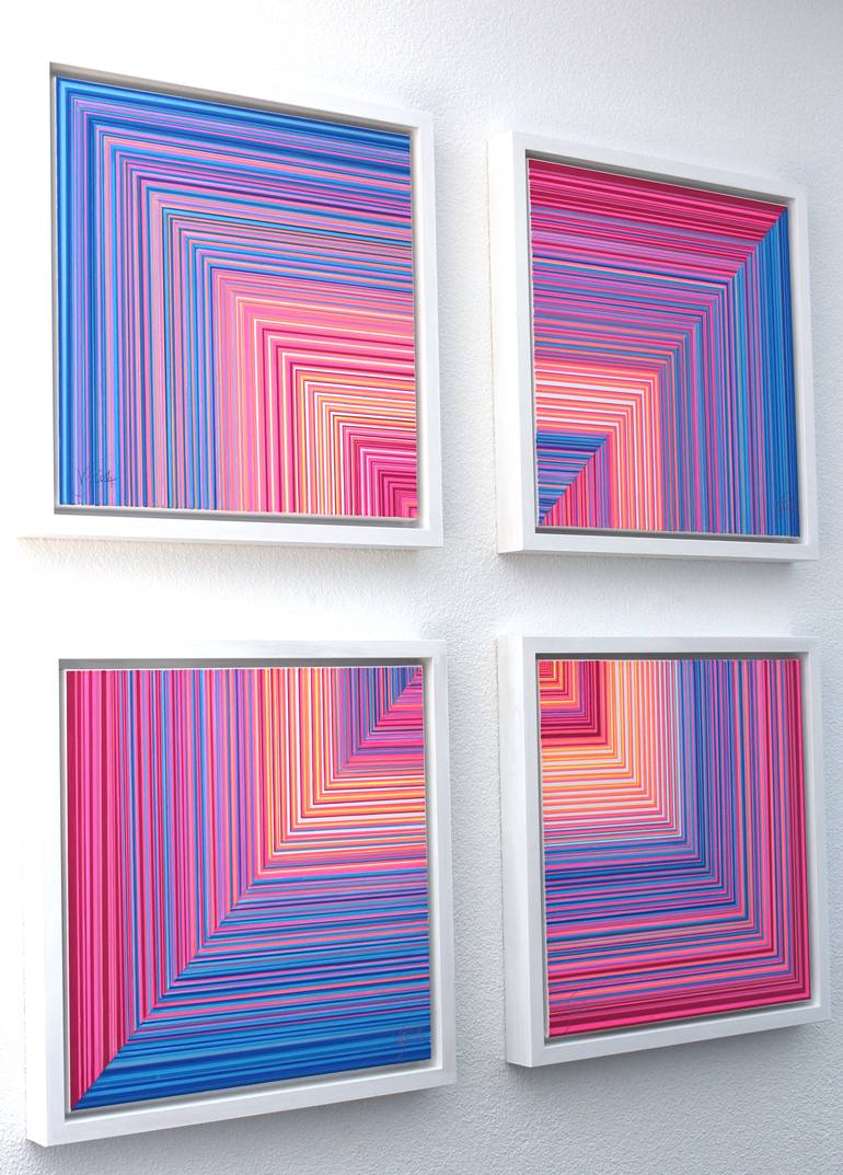Original Conceptual Abstract Painting by Virginia Garcia Costa