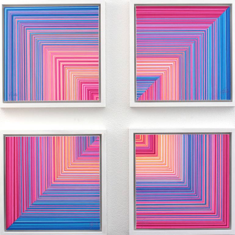 Original Conceptual Abstract Painting by Virginia Garcia Costa