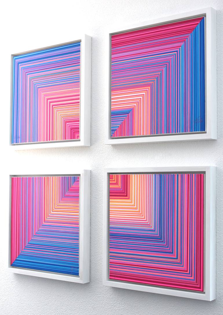 Original Conceptual Abstract Painting by Virginia Garcia Costa