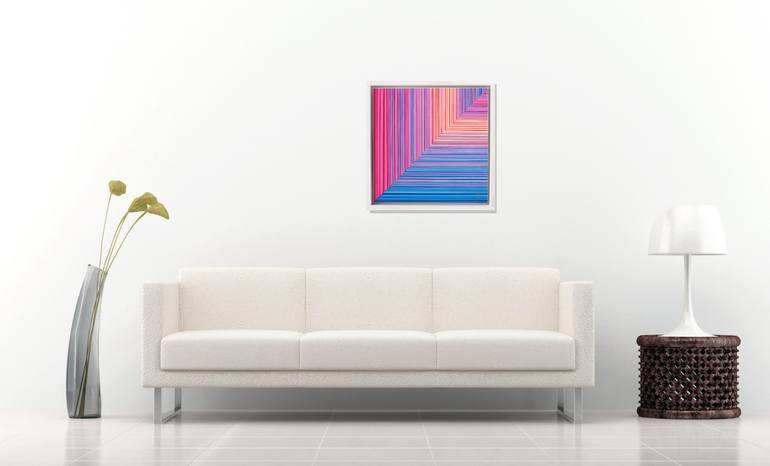 Original Conceptual Abstract Painting by Virginia Garcia Costa