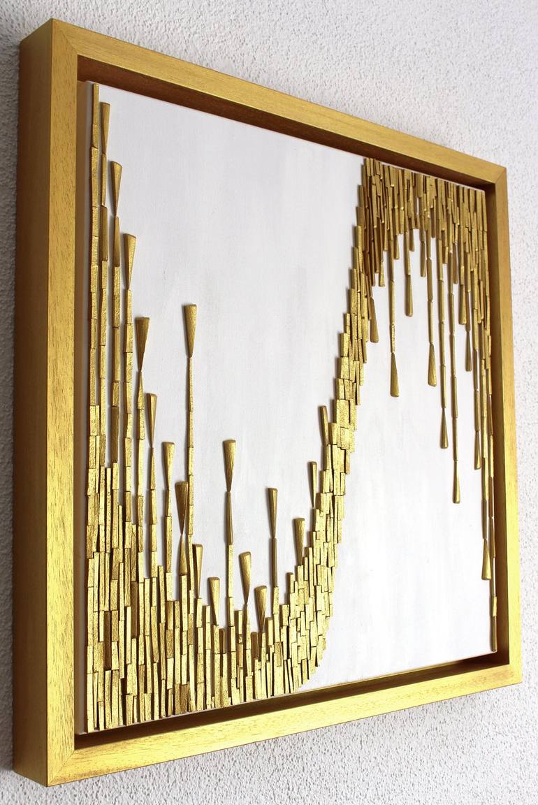 Original Abstract Wall Sculpture by Virginia Garcia Costa