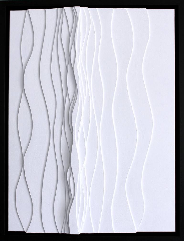 Original Abstract Wall Sculpture by Virginia Garcia Costa