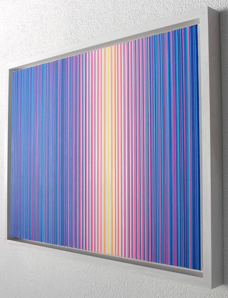 Original Art Deco Abstract Painting by Virginia Garcia Costa