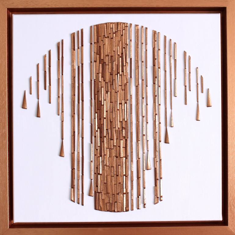 Original Abstract Wall Sculpture by Virginia Garcia Costa