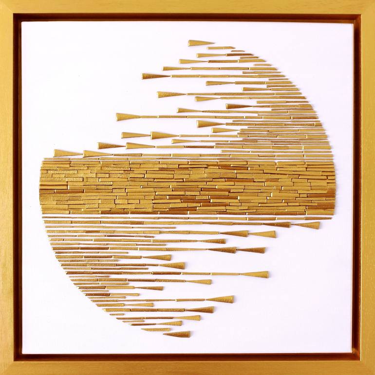 Original Abstract Wall Sculpture by Virginia Garcia Costa