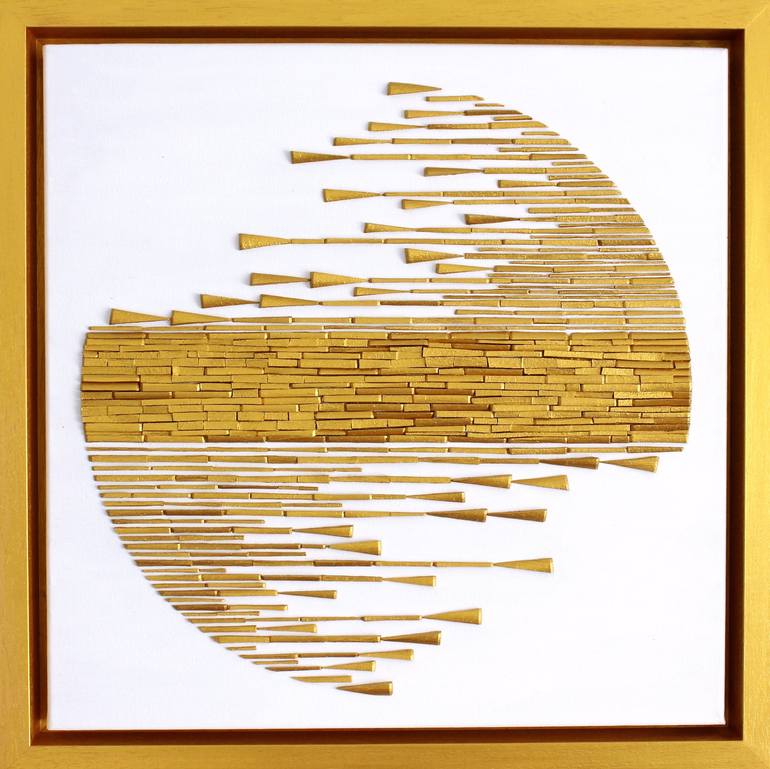 Original Abstract Wall Sculpture by Virginia Garcia Costa