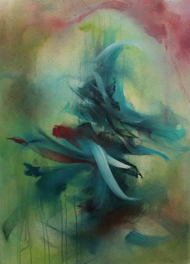 Print of Abstract Expressionism Calligraphy Paintings by PAUL PETERSON