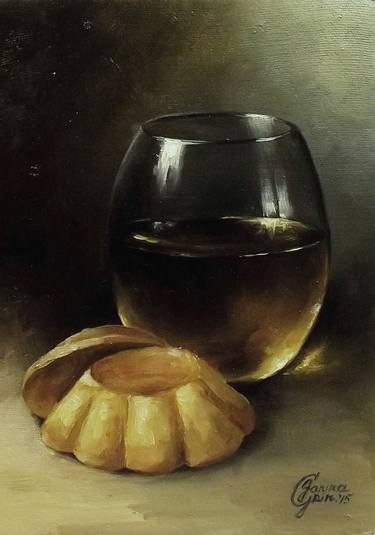 Print of Fine Art Food & Drink Paintings by Janina Grinevich