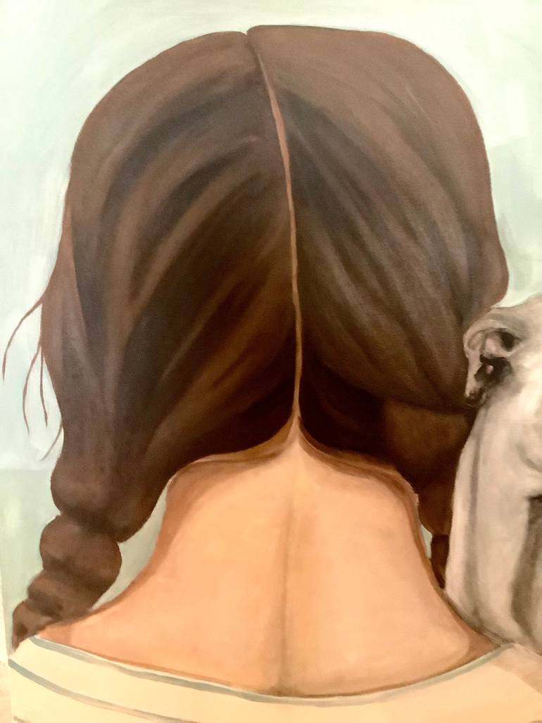 Original Figurative Animal Painting by Sharon Champion