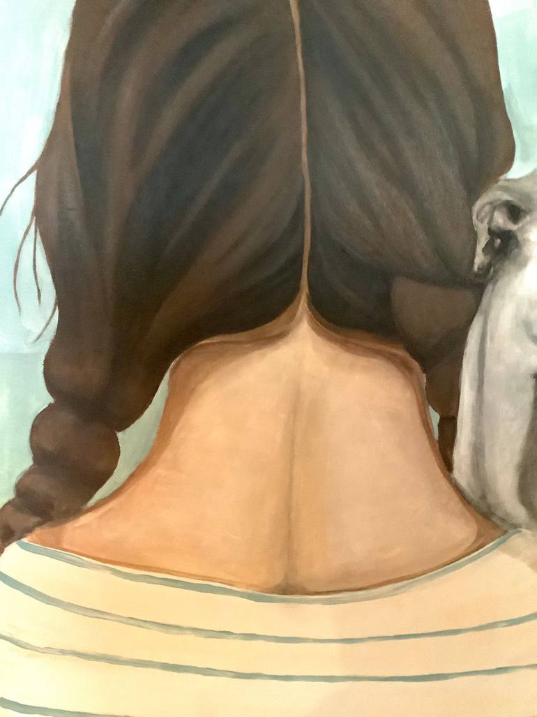 Original Figurative Animal Painting by Sharon Champion