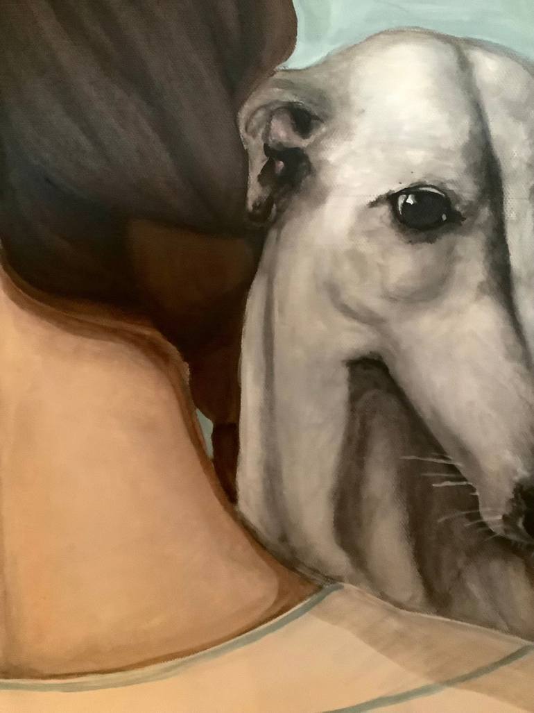 Original Figurative Animal Painting by Sharon Champion