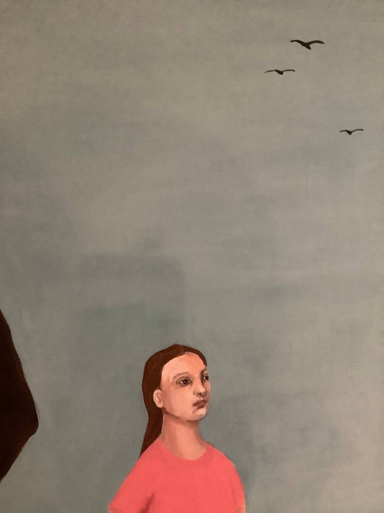 Original Contemporary Family Painting by Sharon Champion