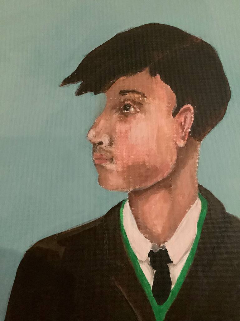 Original Contemporary Family Painting by Sharon Champion