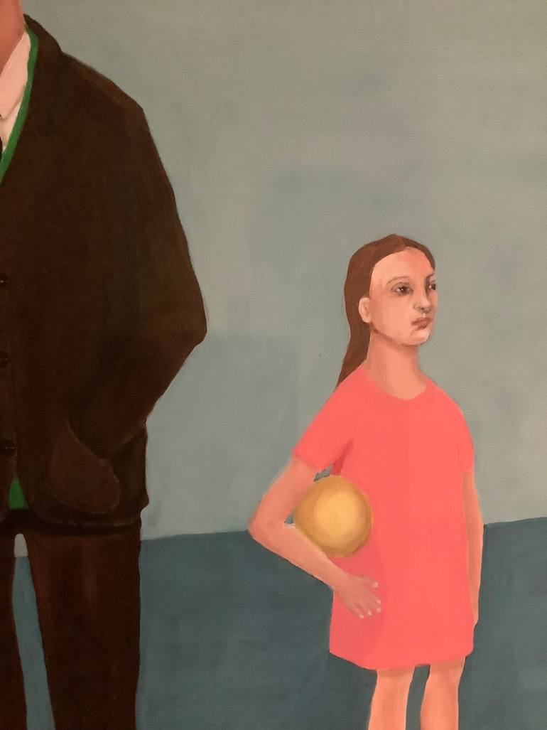 Original Contemporary Family Painting by Sharon Champion