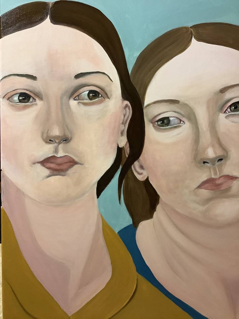 Original Contemporary Women Painting by sharon champion