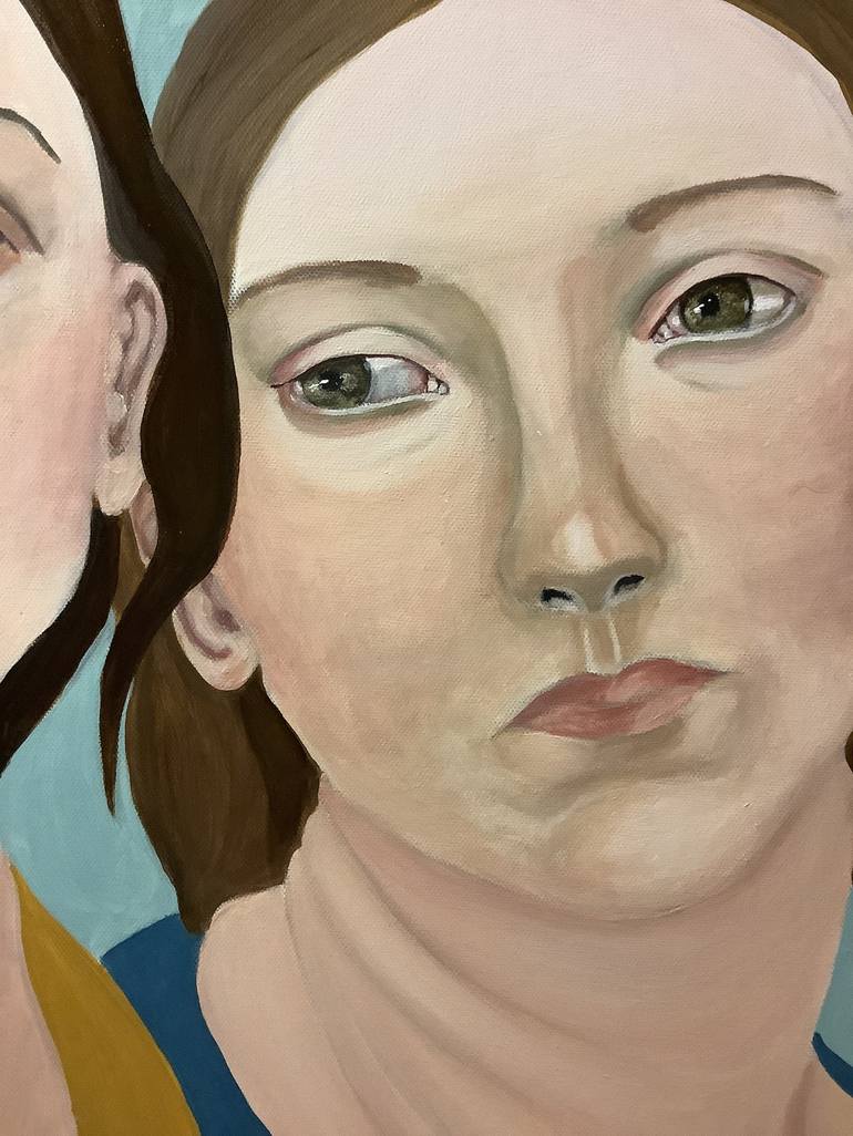 Original Contemporary Women Painting by sharon champion