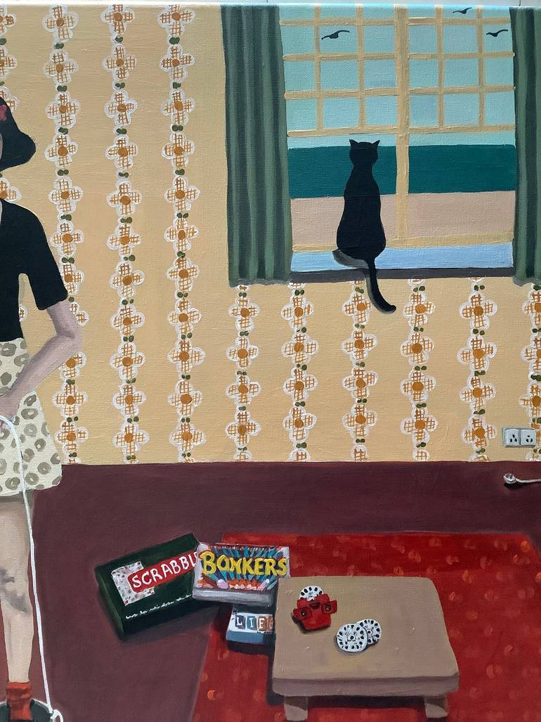 Original Expressionism Home Painting by Sharon Champion