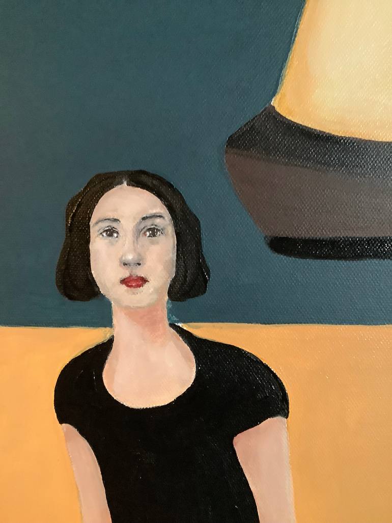 Original Expressionism Beach Painting by Sharon Champion