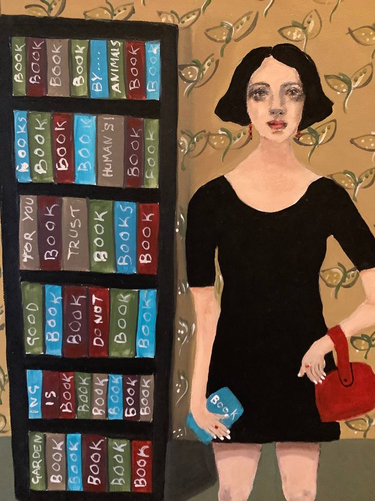 Original Expressionism Women Painting by Sharon Champion